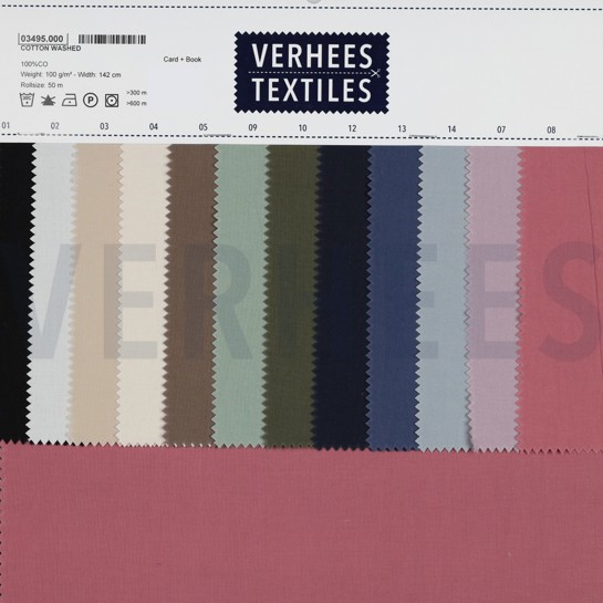 COTTON WASHED WHITE #7