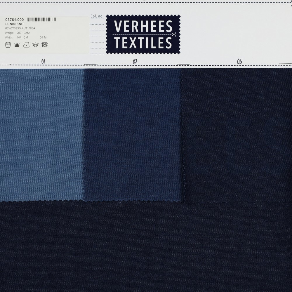 DENIM STRICK HELLBLAU #7