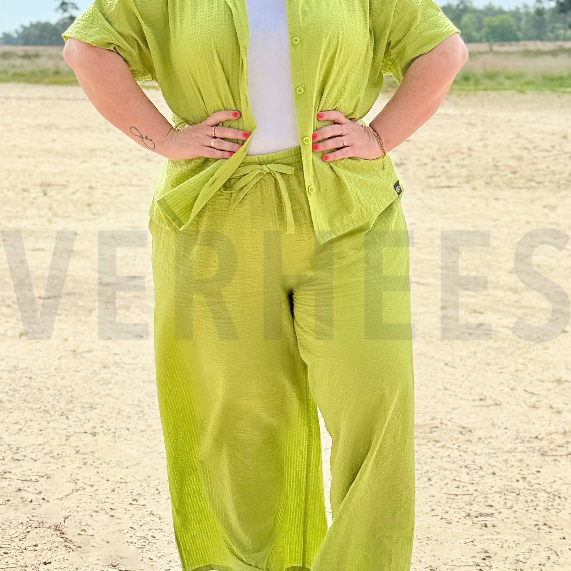 KATOEN JACQUARD SEERSUCKER FUCHSIA (high resolution) #5