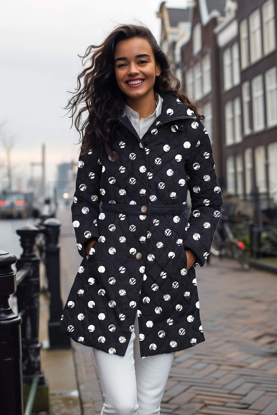 STEPPED FOIL DOT NAVY #7