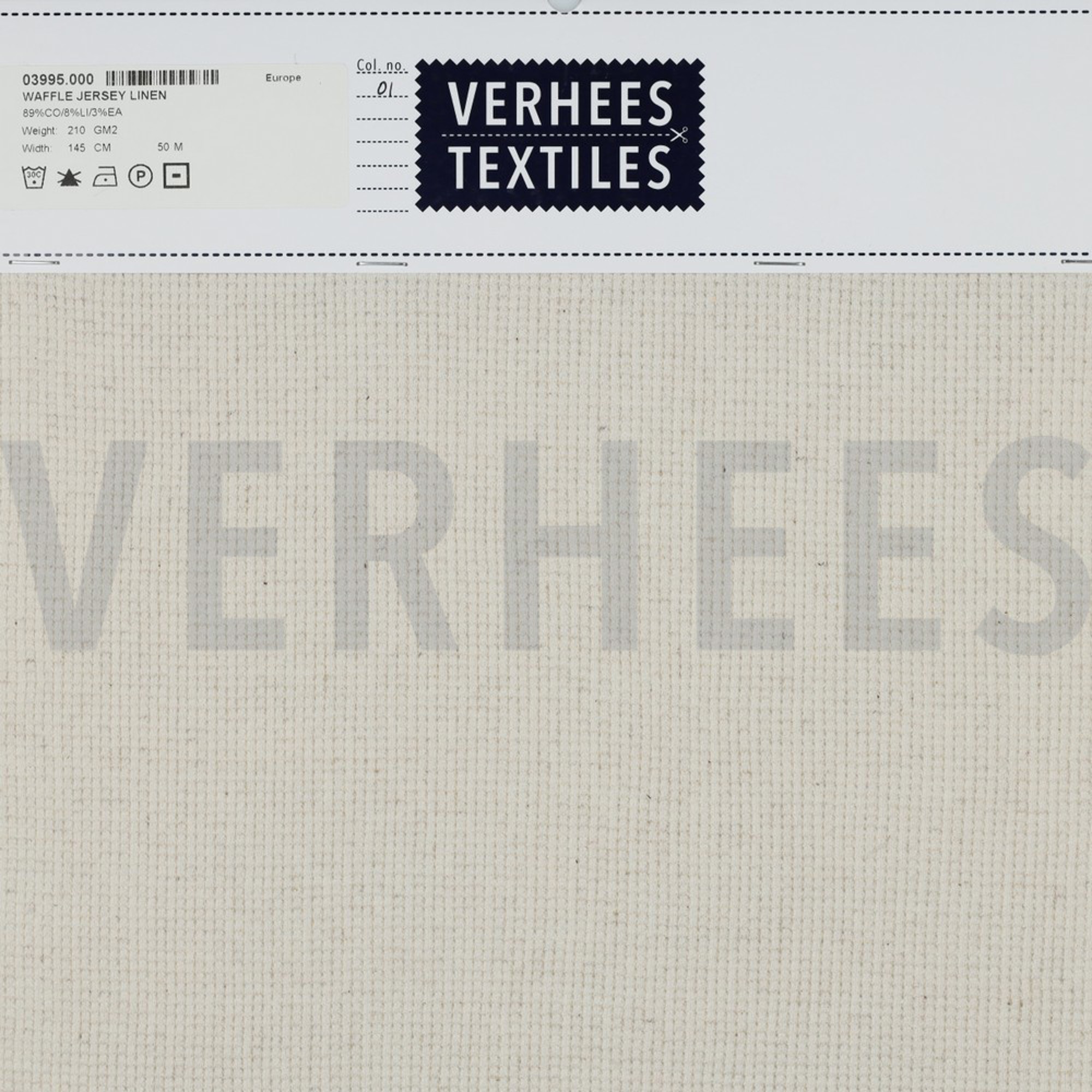 WAFELJERSEY LINNEN NATUREL (high resolution) #5