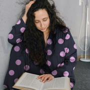 FLANELL PUNKTE KOBALTBLAU (thumbnail) #5