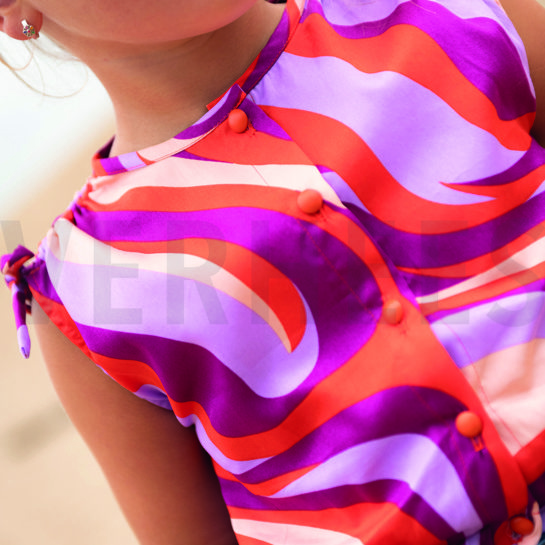 KATOEN SATIJN ABSTRACT BORDEAUXROOD #7