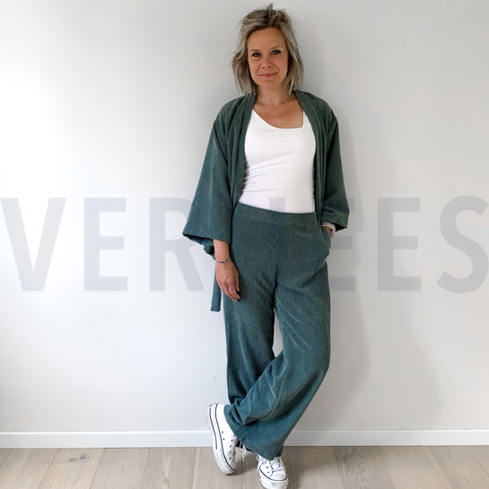 CORD BUBBLE ARMEEGRÜN #7