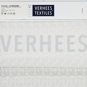 KATOEN EMBROIDERY TWEE-ZIJDIGE GOLFRAND WIT (thumbnail) #5