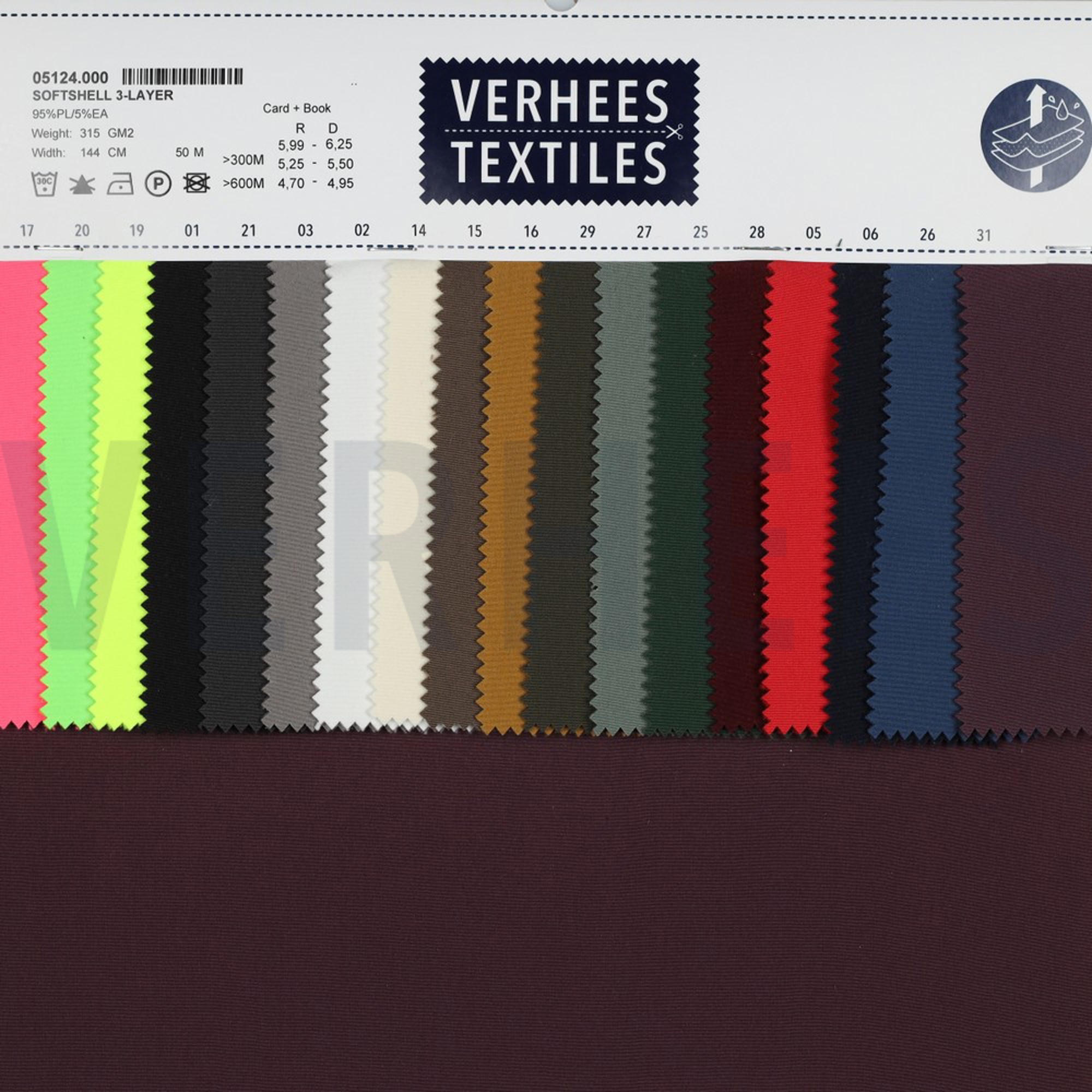 SOFTSHELL 3-LAYER BURGUNDY (high resolution) #5