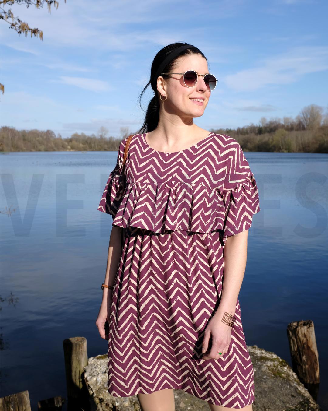 VISCOSE RADIANCE ZIG ZAG BRICK #7