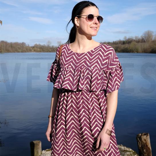 VISKOSE RADIANCE ZIG ZAG ARMEEGRÜN #7