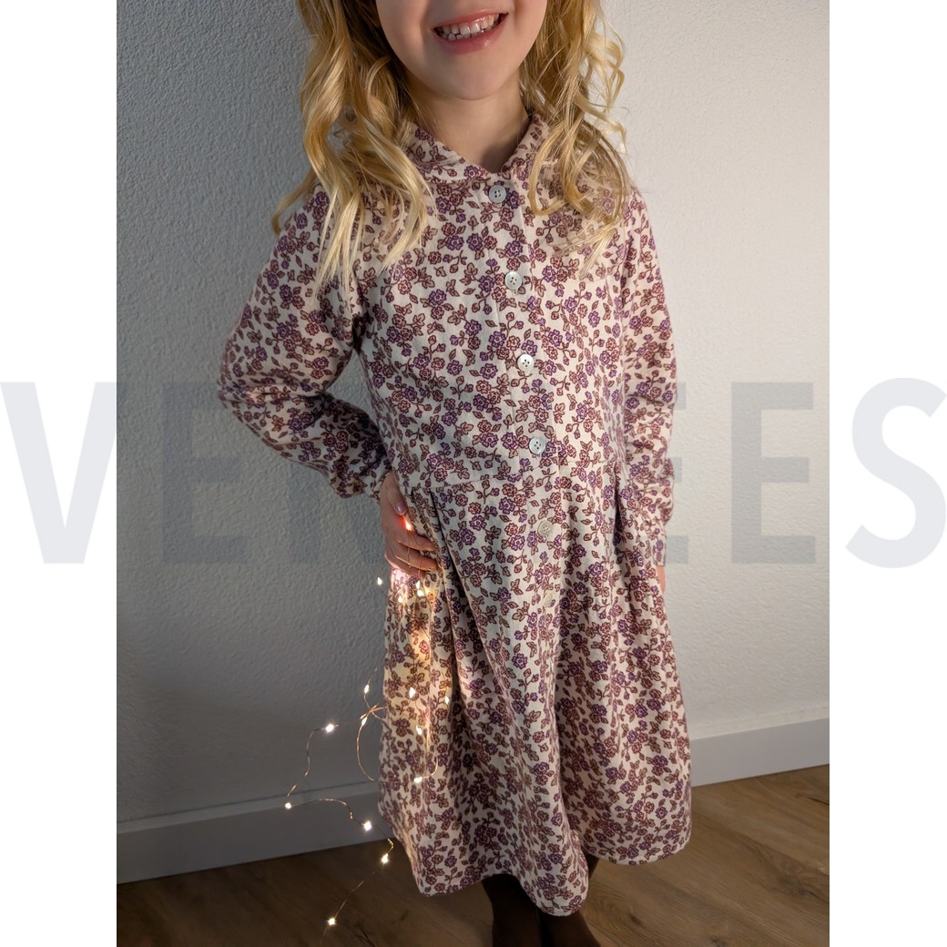 FLANELLE FLEURS ÉCRU #7