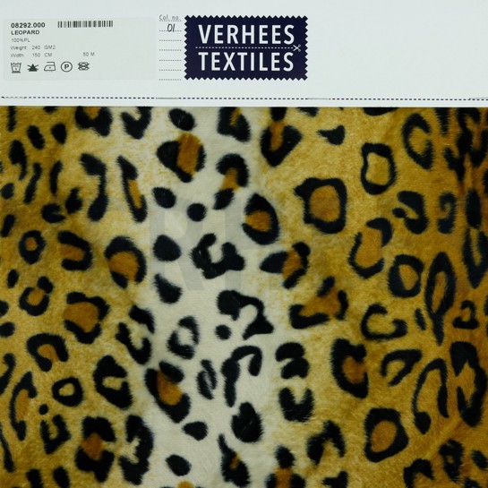VELBOA LEOPARD BEIGE/GOLD #7