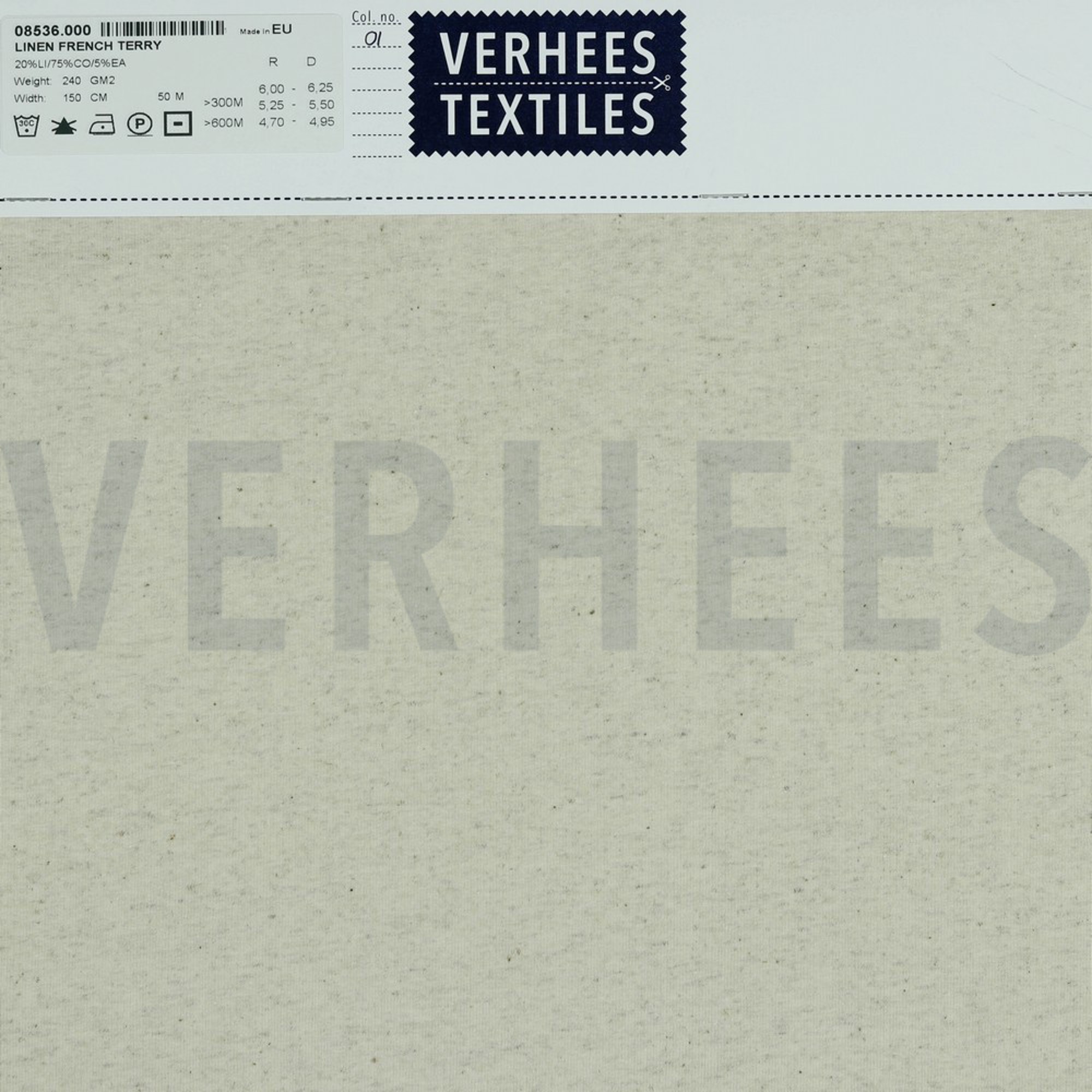 LINNEN FRENCH TERRY NATUREL (high resolution) #5