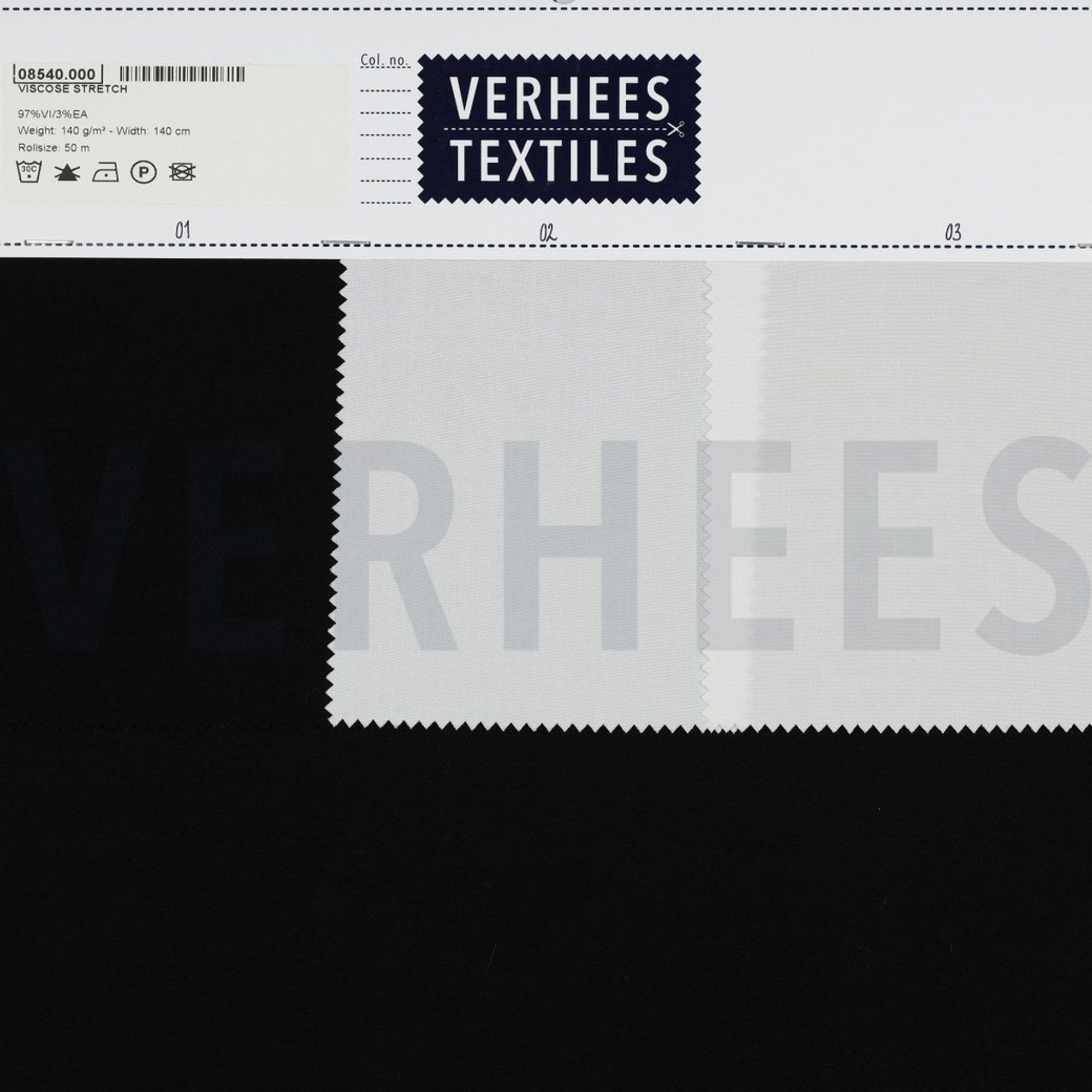 VISCOSE STRETCH ZWART (high resolution) #5