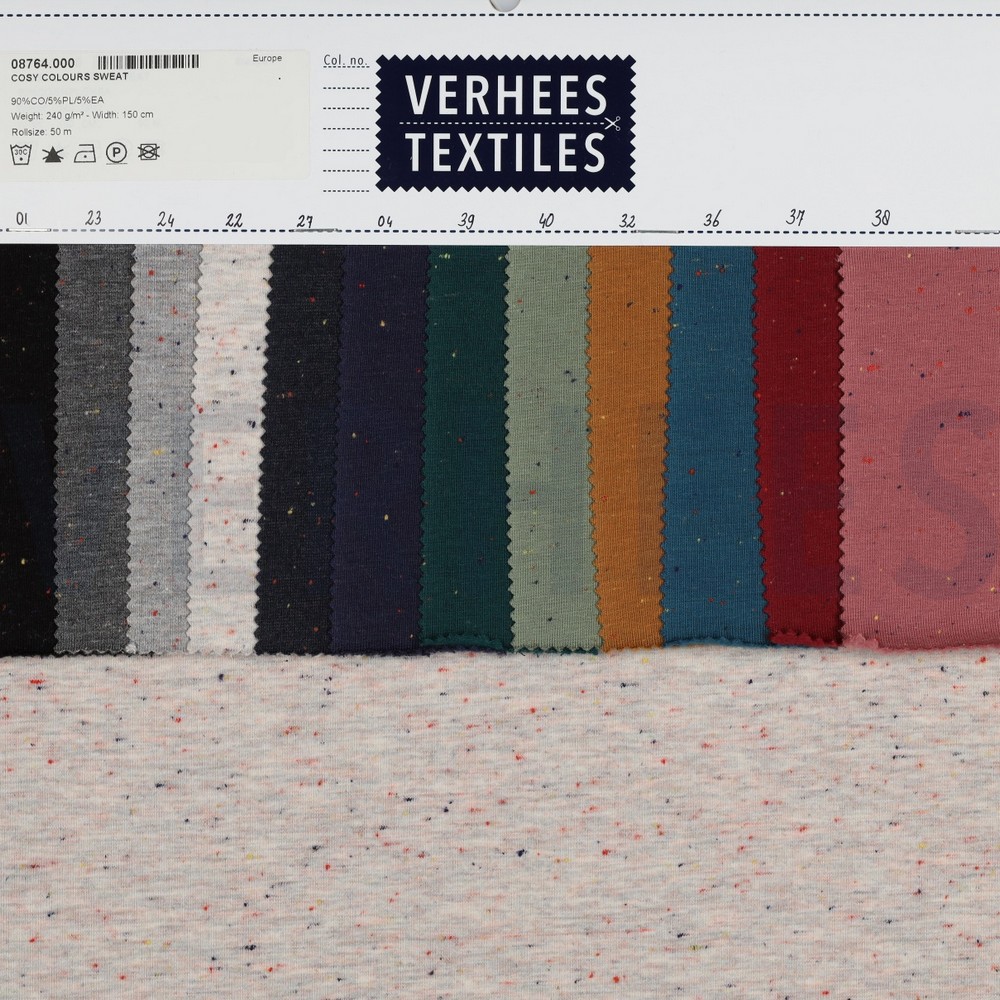 COSY COLOURS SWEAT OKER #7