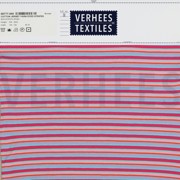 KATOEN JERSEY GARENGEVERFD STREPEN MULTI (thumbnail) #5