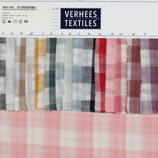 MUSSELIN DOPPELSEITIG KAROS OCKER #7