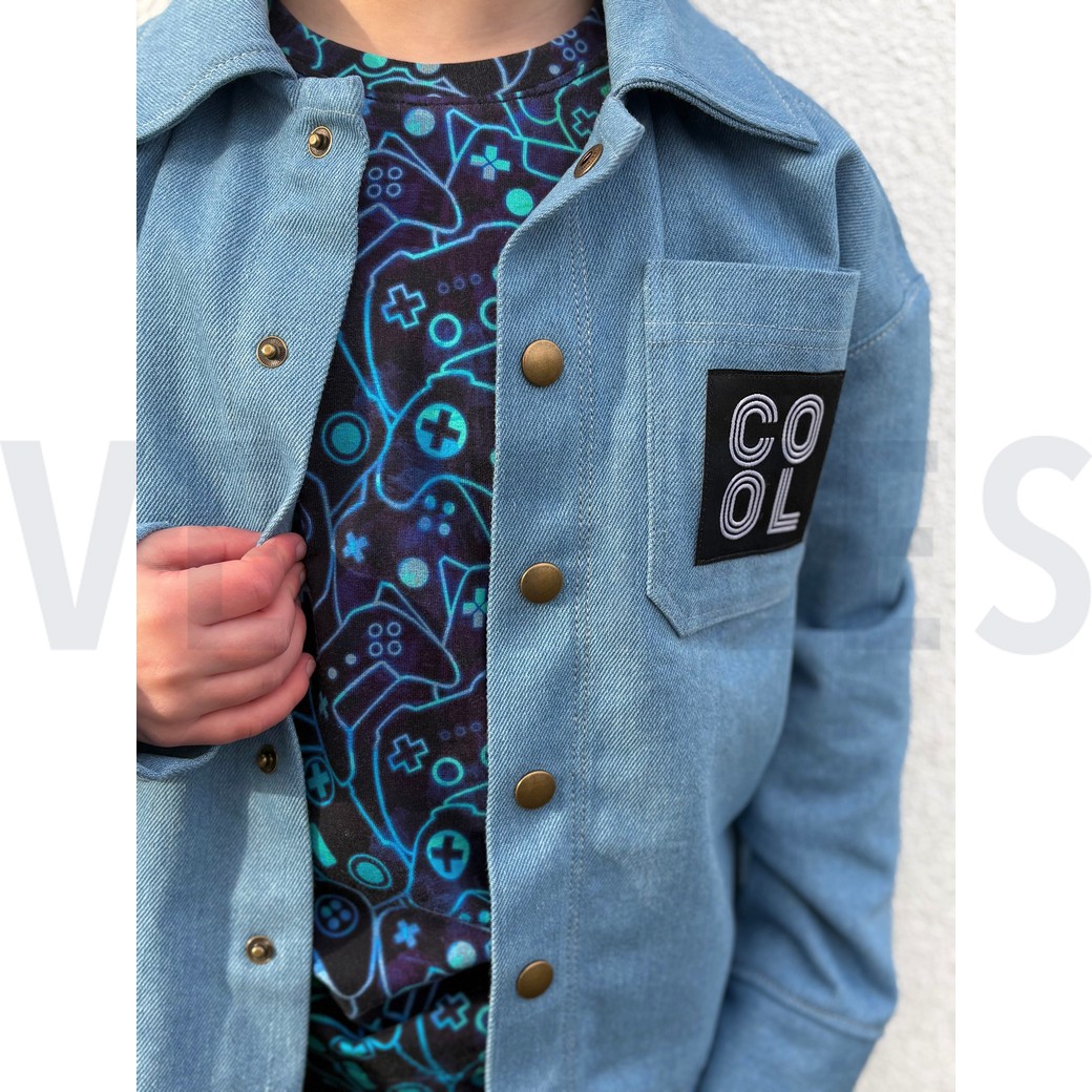 DENIM 11,7 OZ GEBLEEKT #7