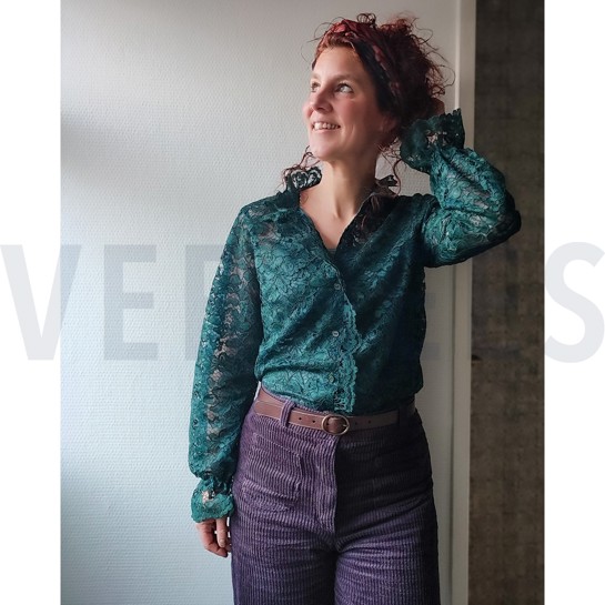 KANT TWEE-ZIJDIGE GOLFRAND BORDEAUXROOD #7