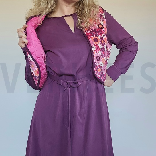 VISCOSE ROSELLA STRETCH DONKERGRIJS #7