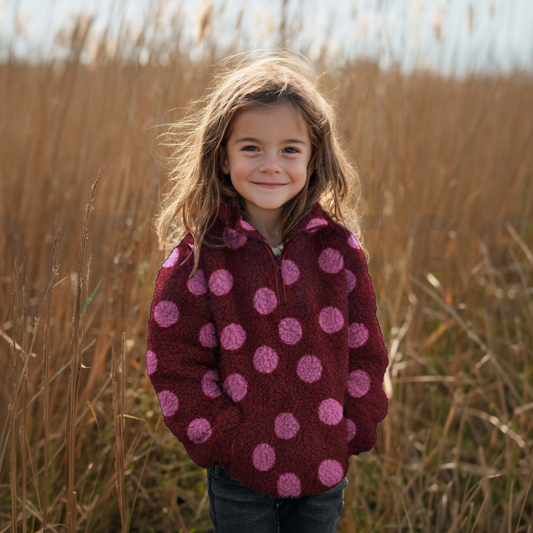 TEDDY JACQUARD PUNKTE MARINEBLAU #7