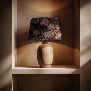 CANVAS SLUB DIGITAAL BLOEMEN BORDEAUXROOD (thumbnail) #6