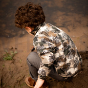 FRENCH TERRY CAMOUFLAGE TRUCKS BLEU (thumbnail) #6