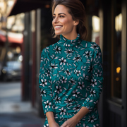 PUNTA DI ROMA FLOWERS BLUE (thumbnail) #6