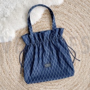 JEANS JACQUARD DIAMONDS INDIGO (thumbnail) #6