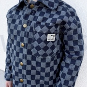 DENIM JACQUARD KAROS JEANSBLAU (thumbnail) #6