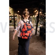 TEDDYSTOFF JACQUARD BLUMEN ARMYGRÜN/ROSA (thumbnail) #6