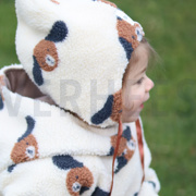 TEDDY JACQUARD CHIENS BEIGE/MARRON (thumbnail) #6