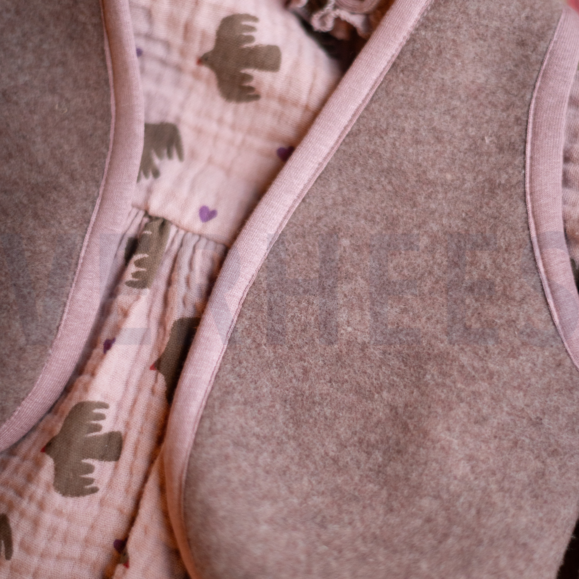 MERINO WOOL FLEECE BROWN (high resolution) #6