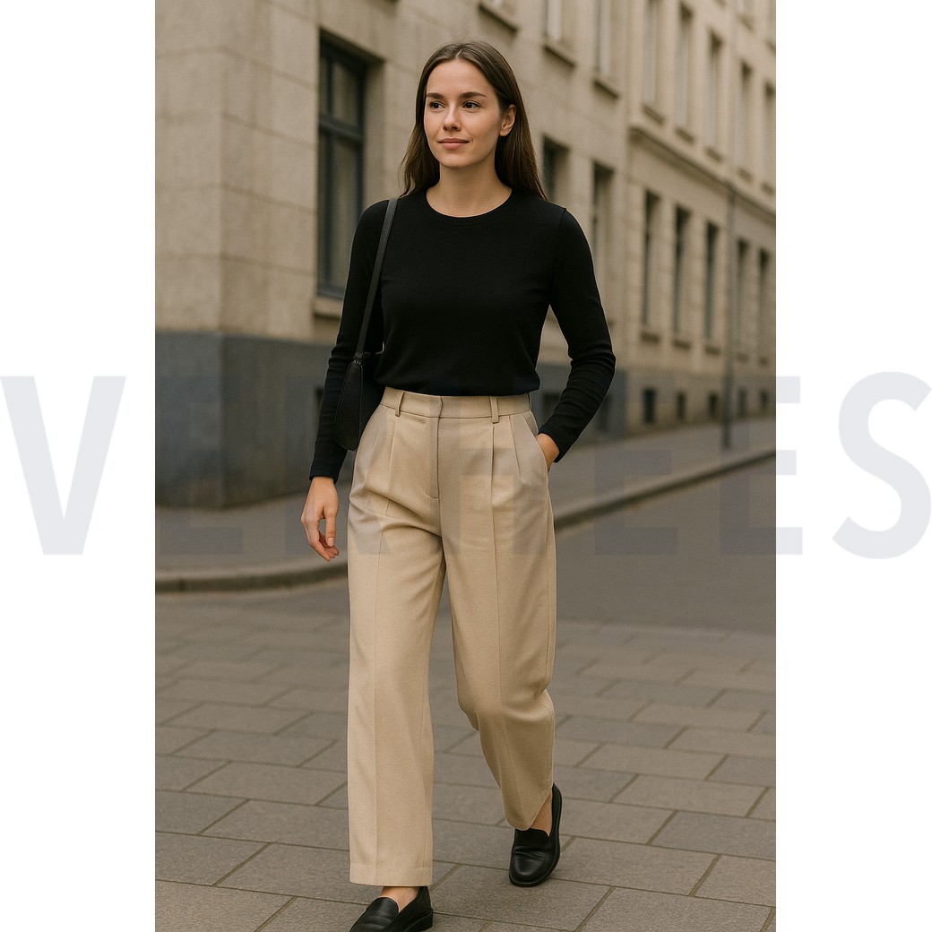 GABARDINE DONKERGRIJS GEMÊLEERD #7