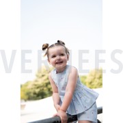 COTON RAYURES DOBBY BLEU (thumbnail) #6