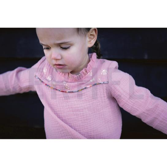 DOUBLE GAUZE GOTS GEBROKEN WIT #7