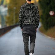 SWEAT DIGITAAL CROSSFIETSEN ZWART/GROEN (thumbnail) #6