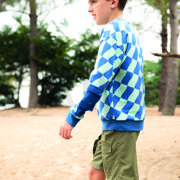 SOFT SWEAT RUITEN MINT/BLAUW (thumbnail) #6