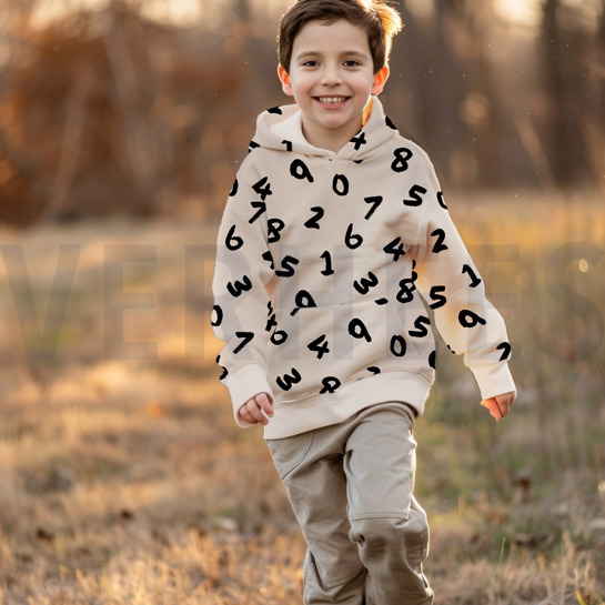 JOGGING CHIFFRES BLEU MARINE #7