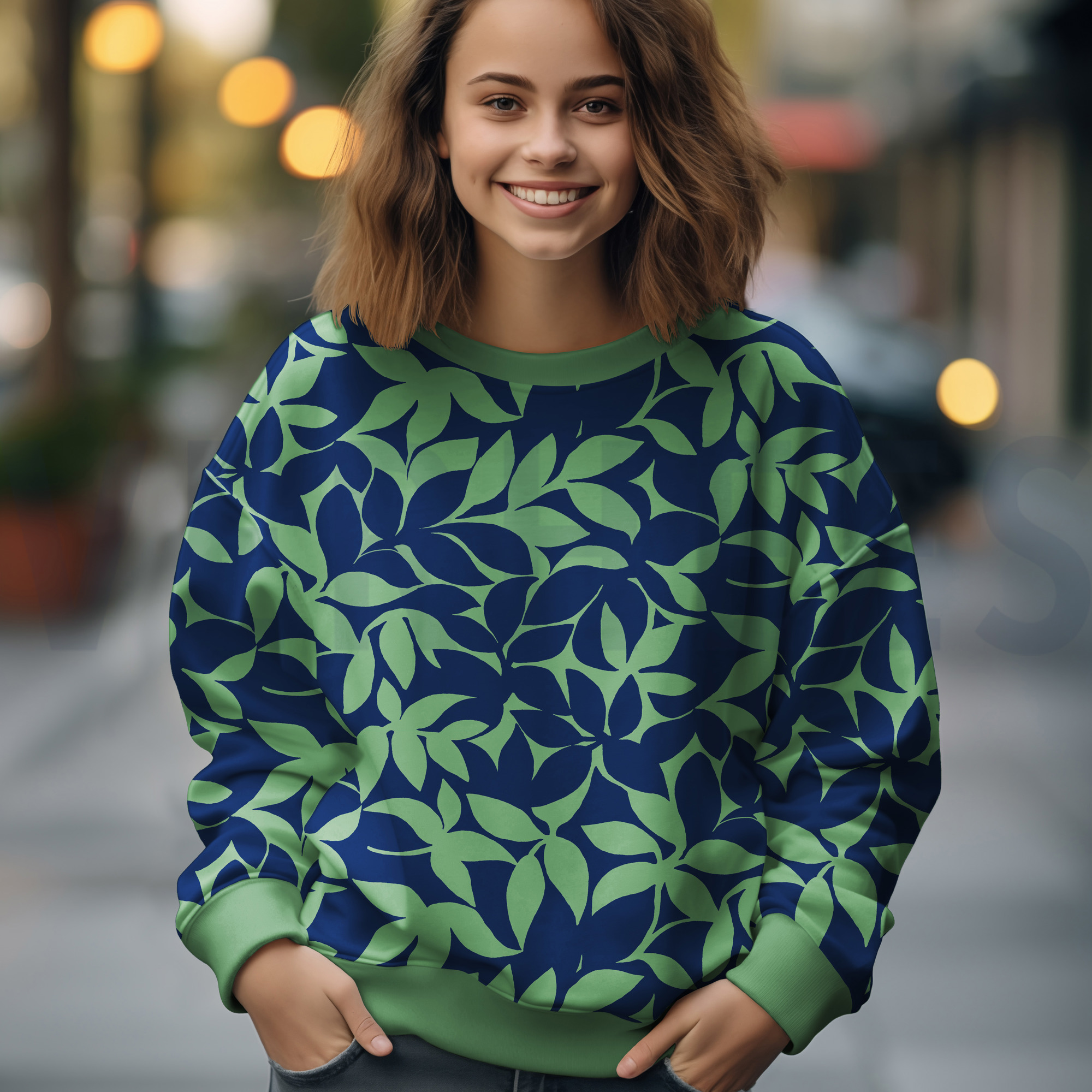 SOFT SWEAT LEAVES PINK/RED (high resolution) #6