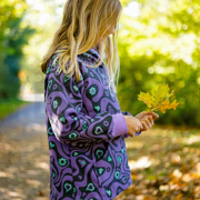 SWEAT MELANGE GLITTER RETRO BLOEMEN LICHTGRIJS GEMÊLEERD (thumbnail) #6