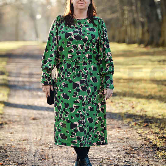 VISKOSE RADIANCE TIERHAUT KOBALTBLAU #7