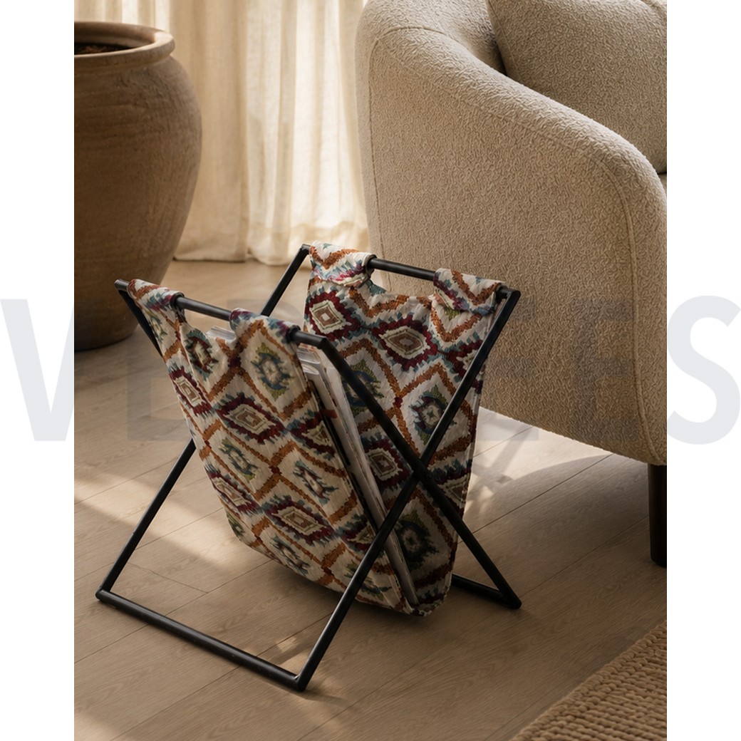 GOBELIN CHENILLE ABSTRACT BRUIN #7