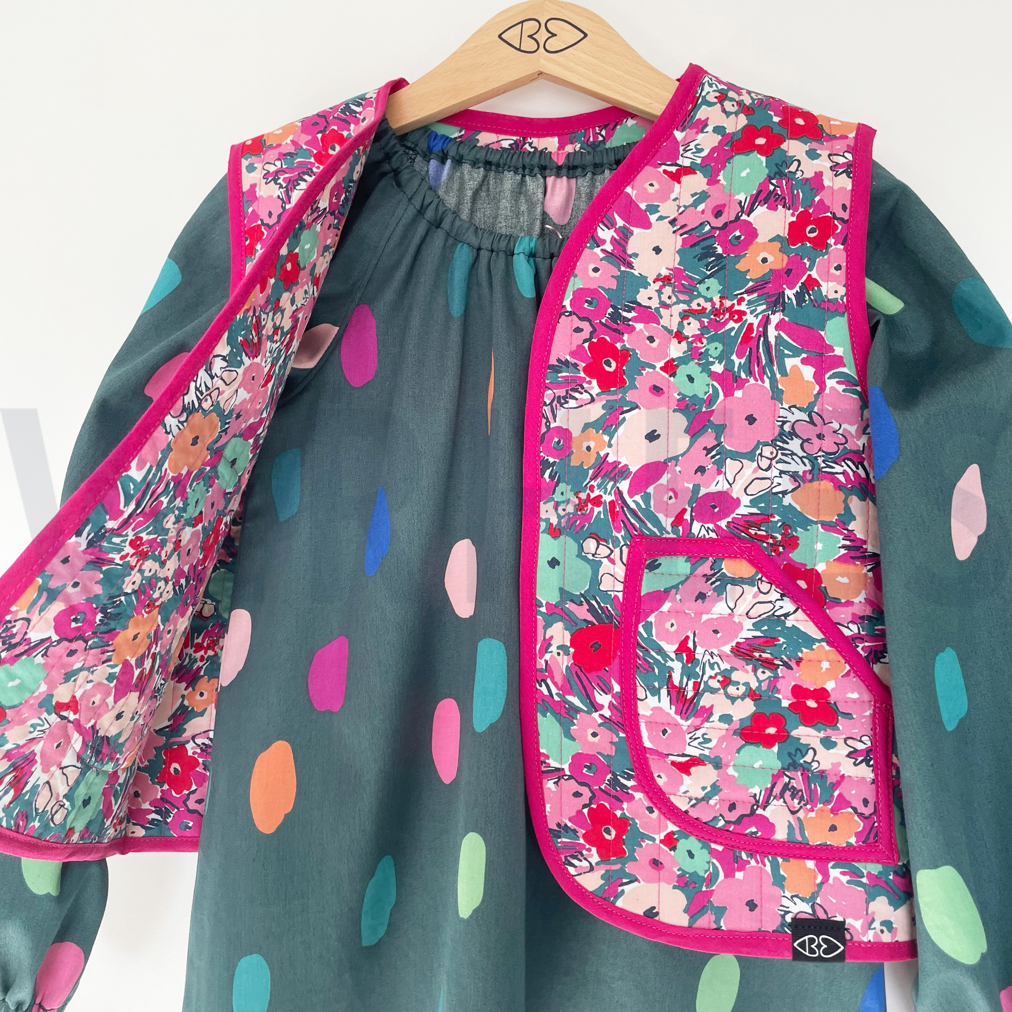 COTON SATIN SPOT ETE VERT MOUSSE (high resolution) #6