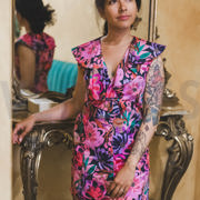 KATOEN SATIJN DIGITAAL BLOEMEN LICHTROZE (thumbnail) #6