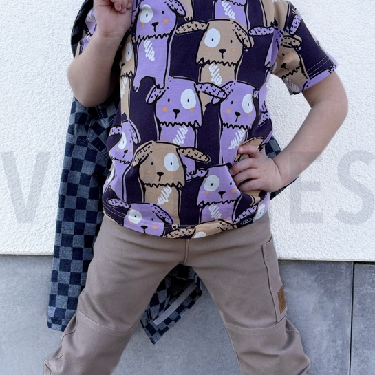 JERSEY HONDEN DONKERPAARS #7