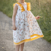 MUSSELIN DIGITAL SCHMETTERLINGE WEISS (thumbnail) #6