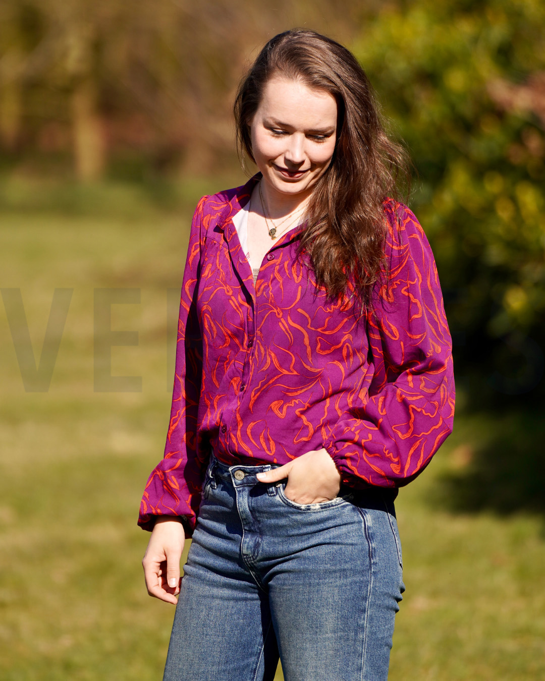 VISCOSE ROSELLA STRETCH ABSTRACT ZWART #7