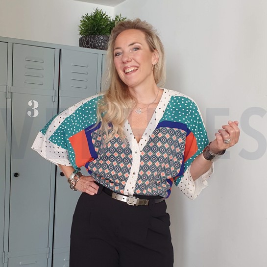 VISCOSE ROSELLA STRETCH RETRO MAUVE #7