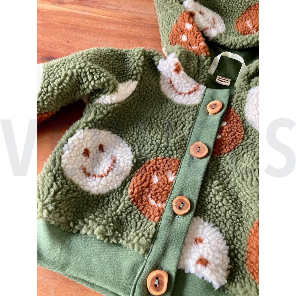 TEDDY JACQUARD HAPPY FACES JEANS #7