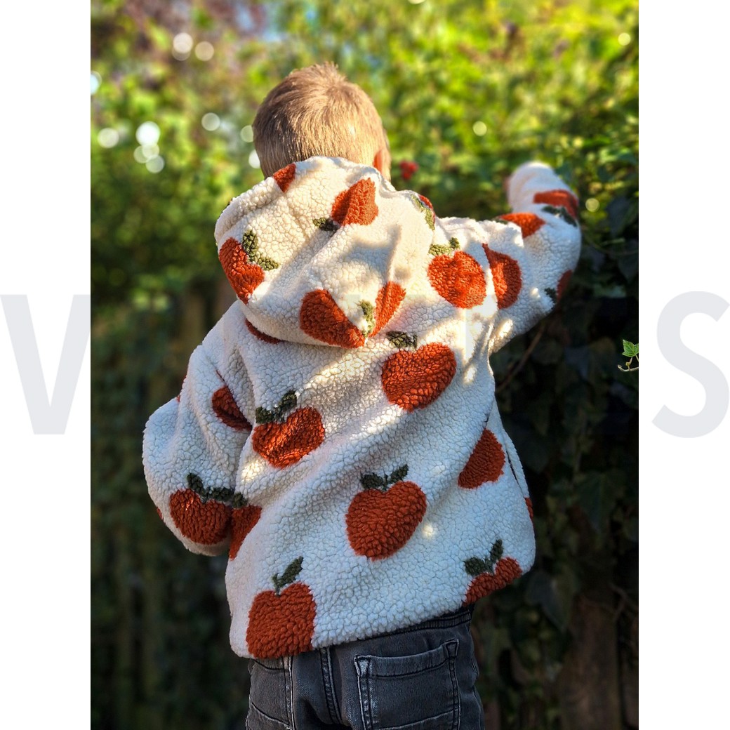 TEDDYSTOFF JACQUARD APFEL SAND #7