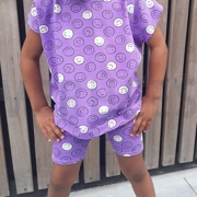 JERSEY PHOSPHORESCENTS SMILEYS VIOLET (thumbnail) #6